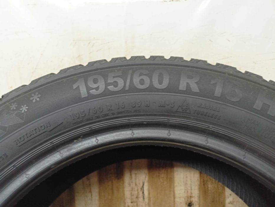Semperit Speed-Grip 5 195/60/16 25R. 89H 8,8mm Jak Nowa (6350)