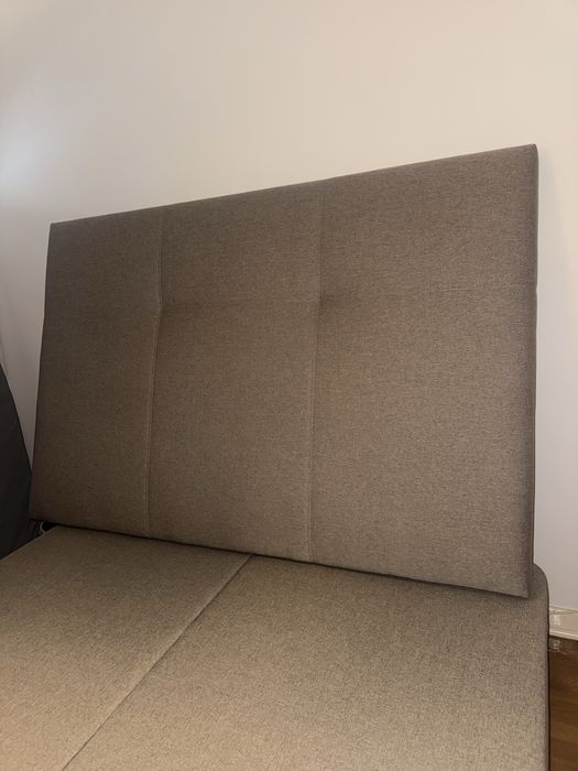 Cama bau + cabeceira + colchao tamanho  king size 180x200