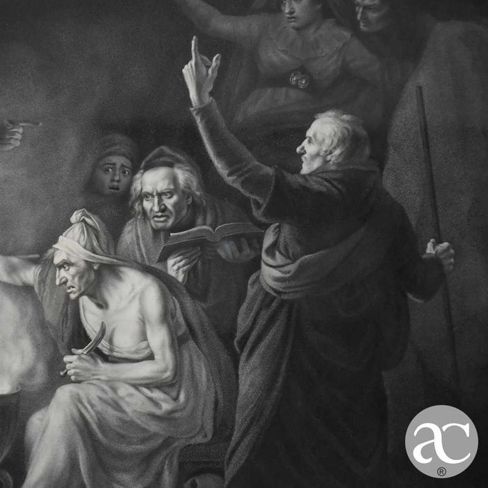 Gravura “Shakespeare Second part of King Henry the Sixth”, 1796