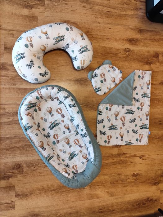 Zestaw 4 rzeczy JUKKI kokon rogal