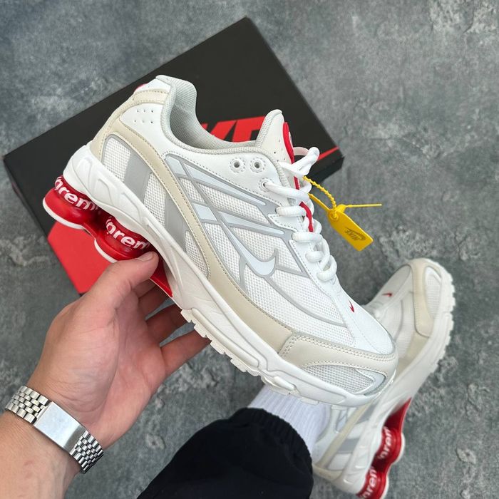 Кросівки Nike Shox Ride 2 SP Supreme | Найк Шокс Супрім | Наложка | NK-186| Чоловіче взуття |