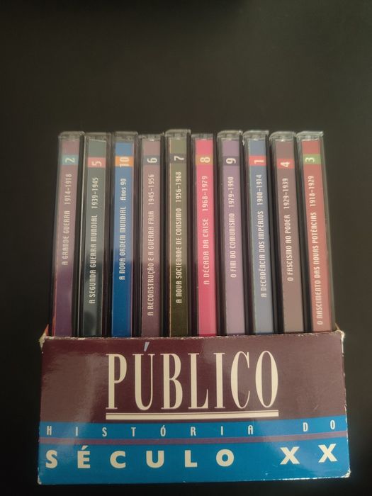 Colecção completa da História do Século XX. 10 CDs. Ano:1999