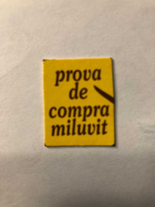 Proof of purchase for Miluvit infant lactose-free cereal "Vitinho's Porridge"