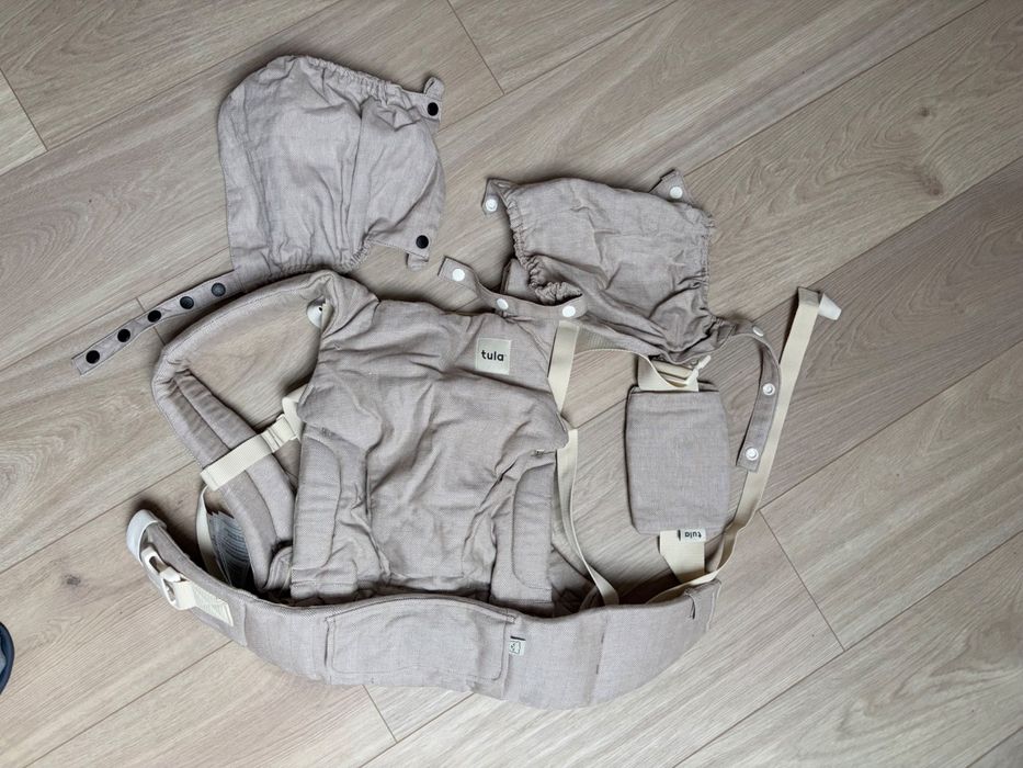 Nosidełko NIEUŻYWANE Baby Tula Explore z Lnu - Sand