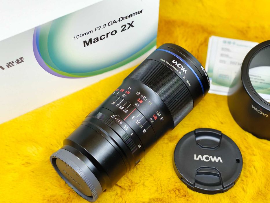 ‼️СТАН НОВОГО‼️ Laowa 100mm f2.8 2X Ultra Macro APO CA-Dreamer для SONY E-Mount - повний кадр