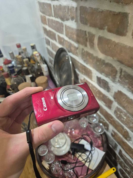 Canon IXUS 175 HS + bateria + ładowarka | w pełni sprawny | bardzo dobry stan