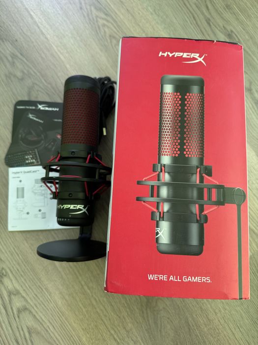 HYPEPX quadcast were all gamers
