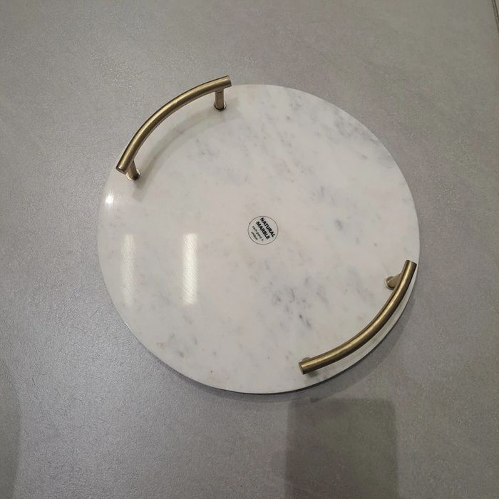 Taca marmurowa duża