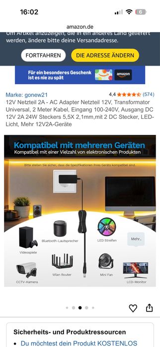 AC adapter gonew21