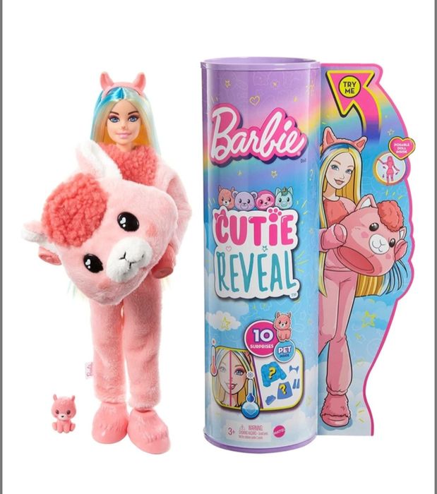 Лялька Barbie Cutie Reveal Потішна лама 29 см (HJL60)

Світ сюрпризів