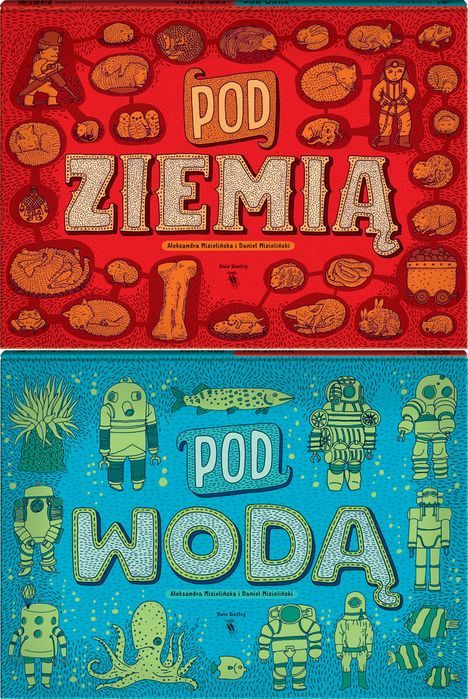 Pod Ziemią, Pod Wodą Wyd. 2023 Dwie Siostry Nowa Nieużywana