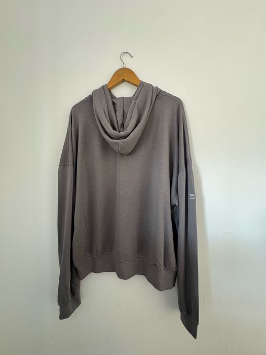 Hoodie cinzento Breedy’s em 100% Tencel Lyocell Size XL