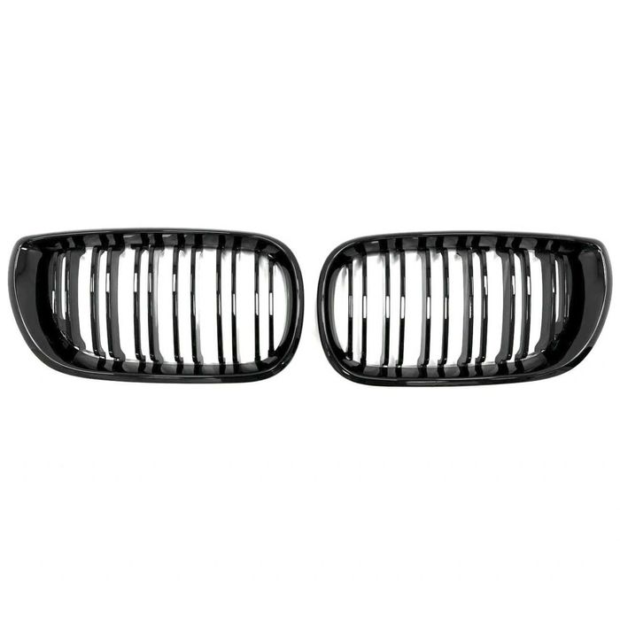 Kratki nerek (grille) do BMW 3-Series E46 (Czarny Połysk/Podwójne)