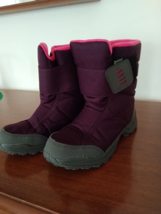 Buty śniegowce dziewczęce