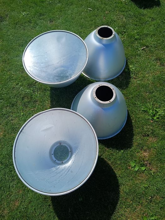 Klosze lamp halowych aluminiowe