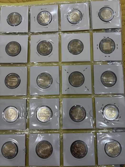 Coleção Moedas 2€ Comemorativas UNC