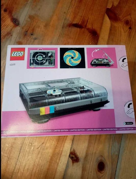 Klocki LEGO gramofon limited edition