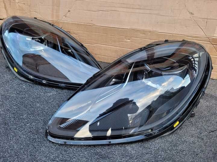 Porsche Macan 95B Фары передние фонари Європа USA