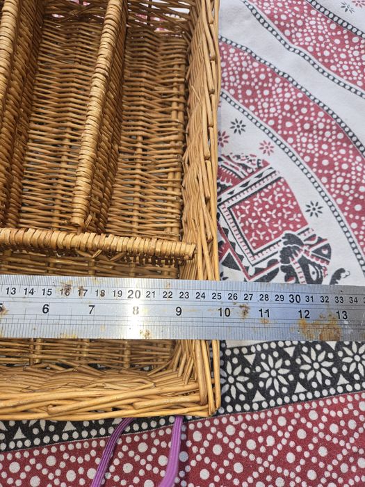 Cesto vime para talheres