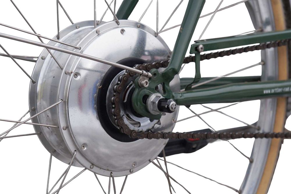 Rower Elektryczny Ortler 250W Li-Ion Retro Ham. Hydrauliczne Niemiecki