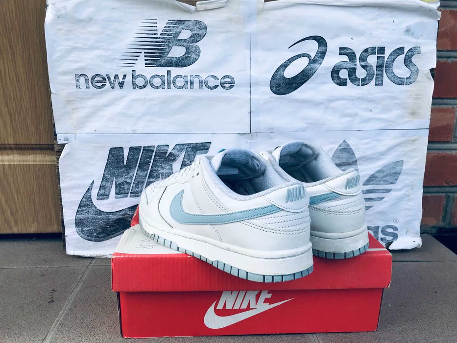 Кроссовки Nike Dunk Low баскетбольные кожаные