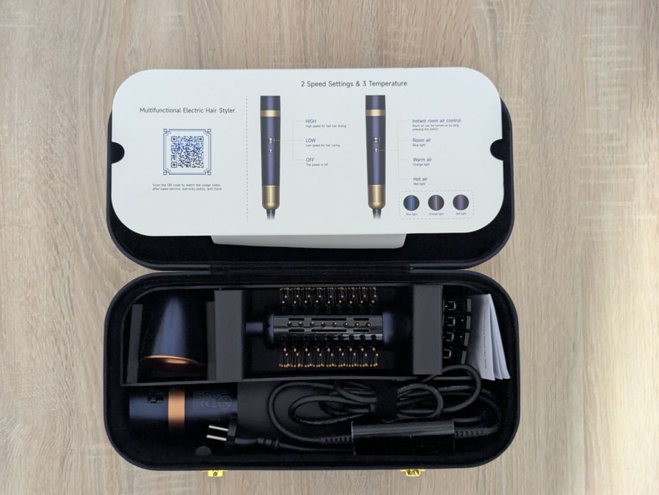 Фен з негативними іонами 6-в-1 Multi-Styler & Waver Styler