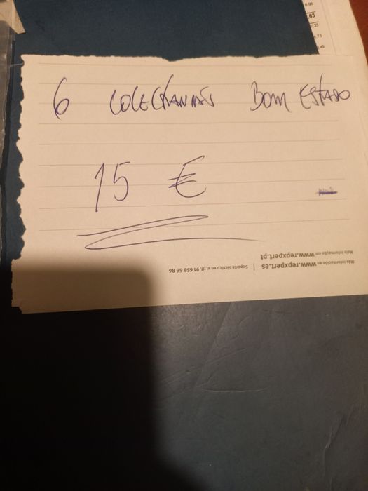 6x vinil de colectâneas embom estado