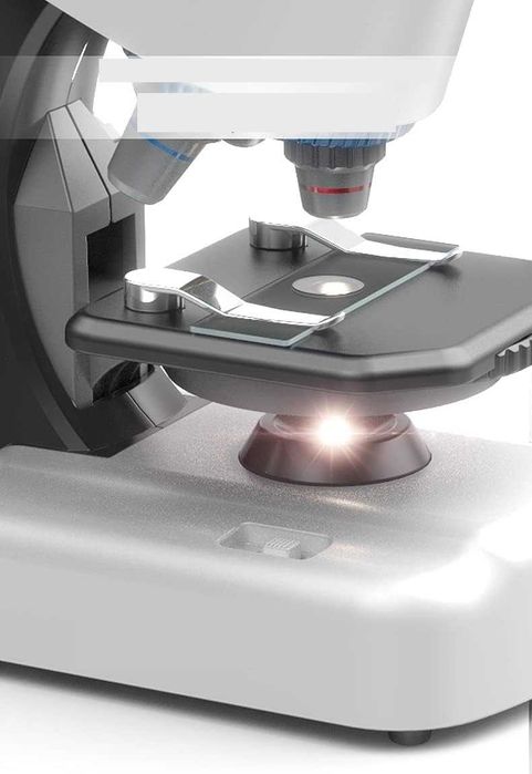 Mikroskop STEM dla dzieci, mikroskop z powiększeniem 40x - 1200x zestaw