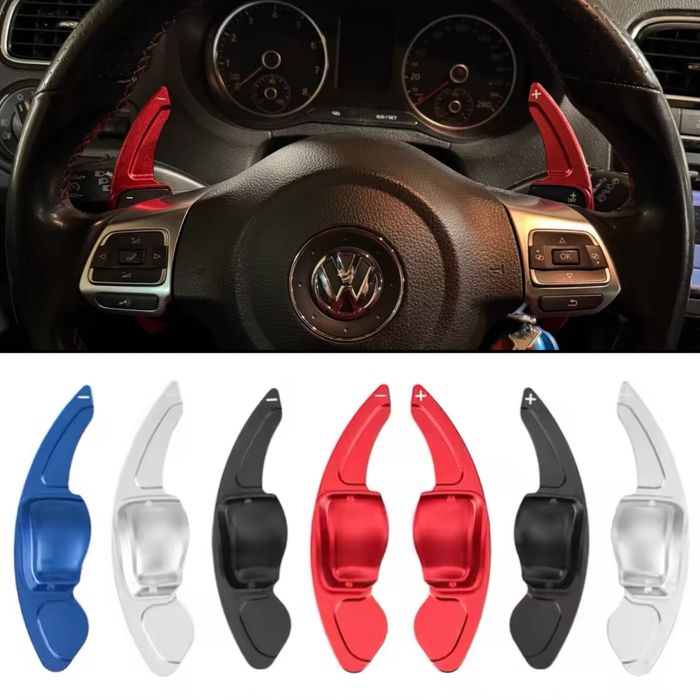 накладки на подрулевые лепестки Volkswagen golf 5 6 7 passat GTI