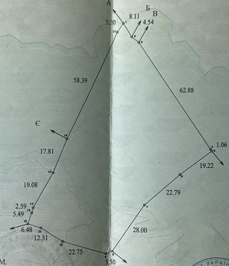 Продам земельну ділянку у Гуті