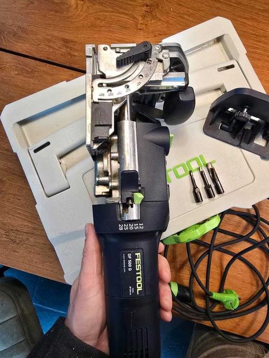 Festool Domino DF 500 na gwarancji