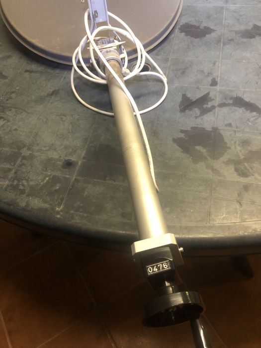 Antena parabolica semi automatica