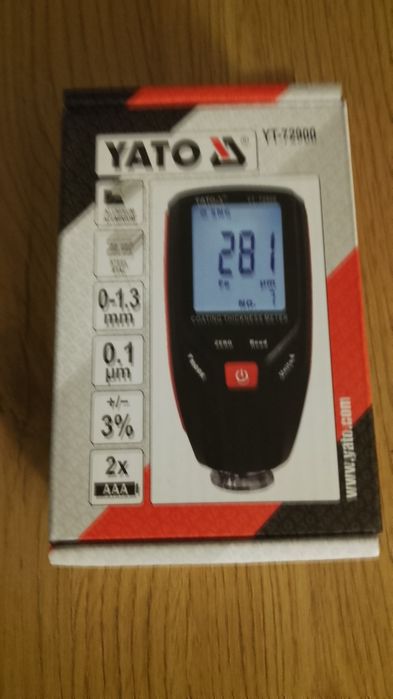 Miernik grubości lakieru Yato