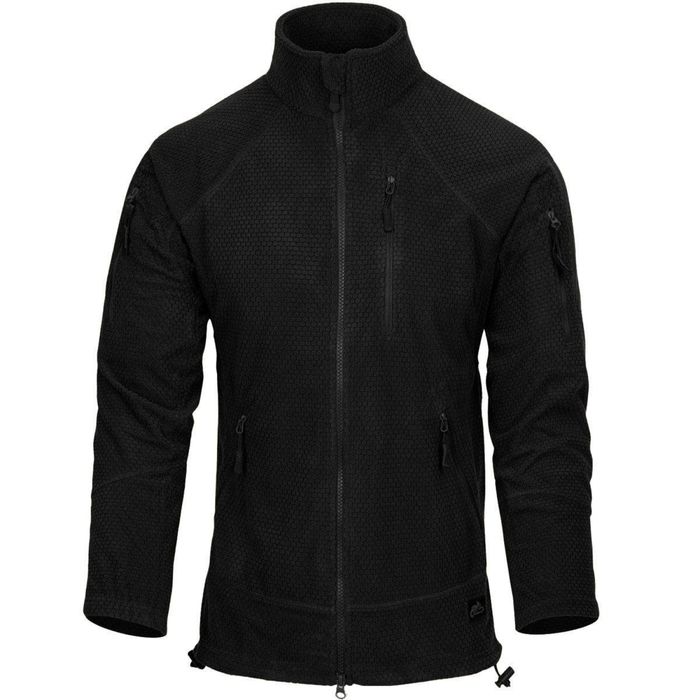 Флісова кофта Helikon Alpha Tactical black