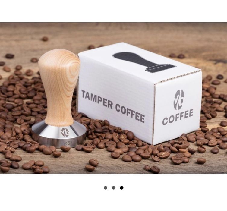 Темпер VD Coffee Classic Світле дерево 54 мм