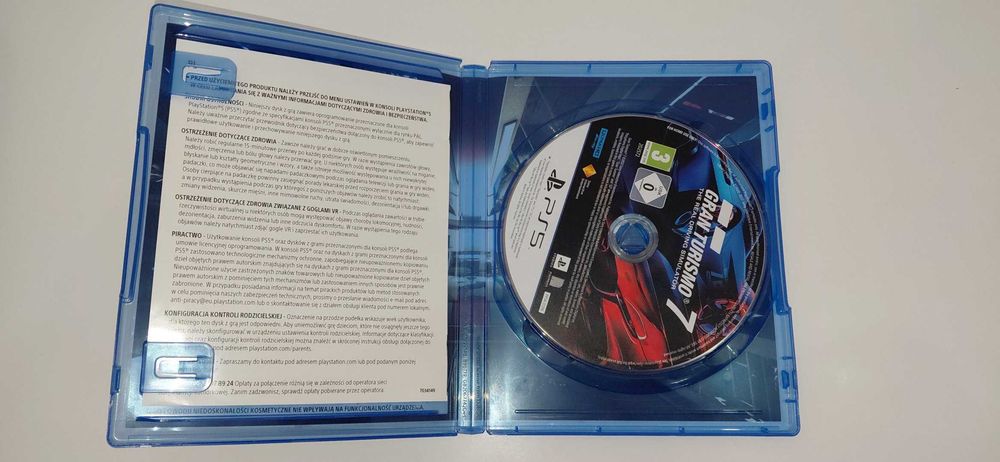 ps5 GRAN TURISMO 7 PL po polsku działa z VR dla 1-2 graczy, okład PL 1