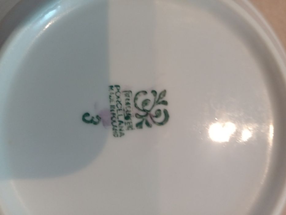 Włocławek Stara porcelanowa miseczka