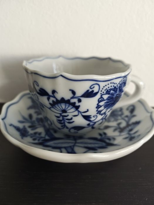 Filiżanka ze spodkiem Meissen