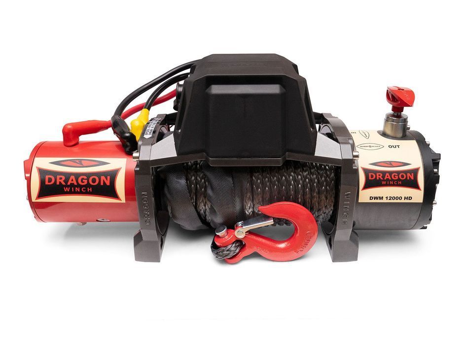 Wyciągarka Dragon Winch Maverick DWM 12000 HD lina syntetyczna 12V 24V
