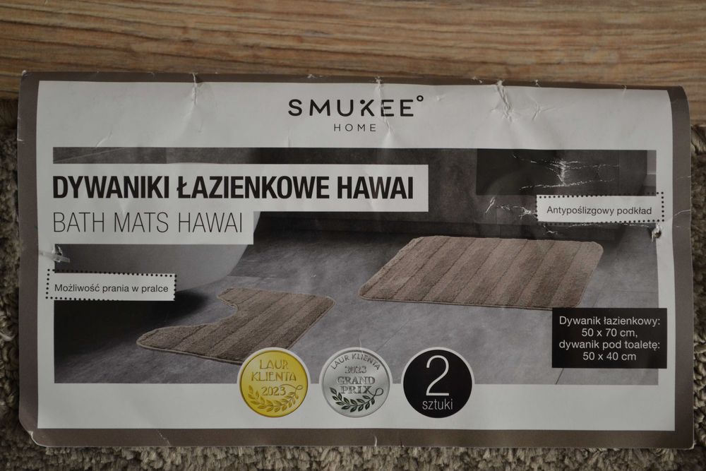 Komplet dywaników łazienkowych