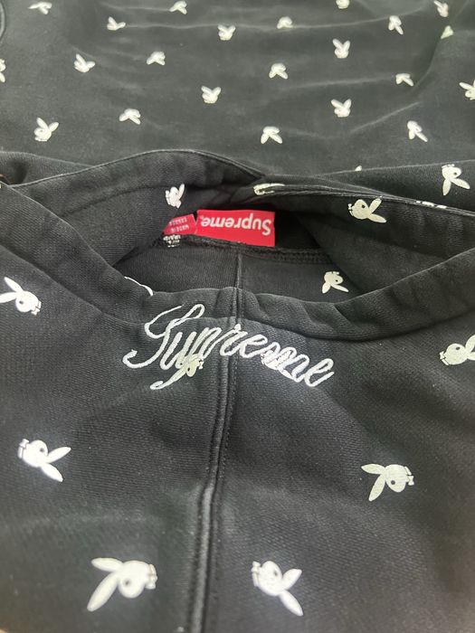 Худи supreme monogram play-boy