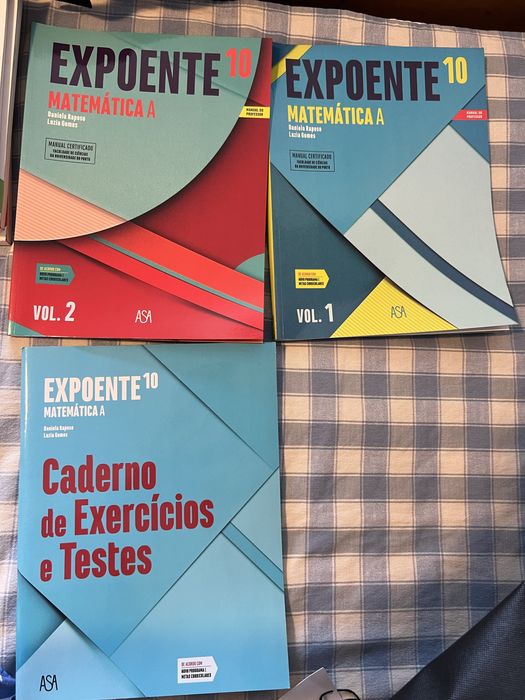 Expoente 10 - manual e caderno de exercicios