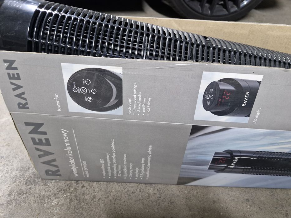 Wentylator kolumnowy Raven