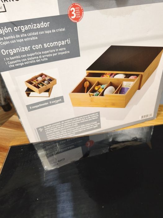 Módulo gavetas com divisórias novo