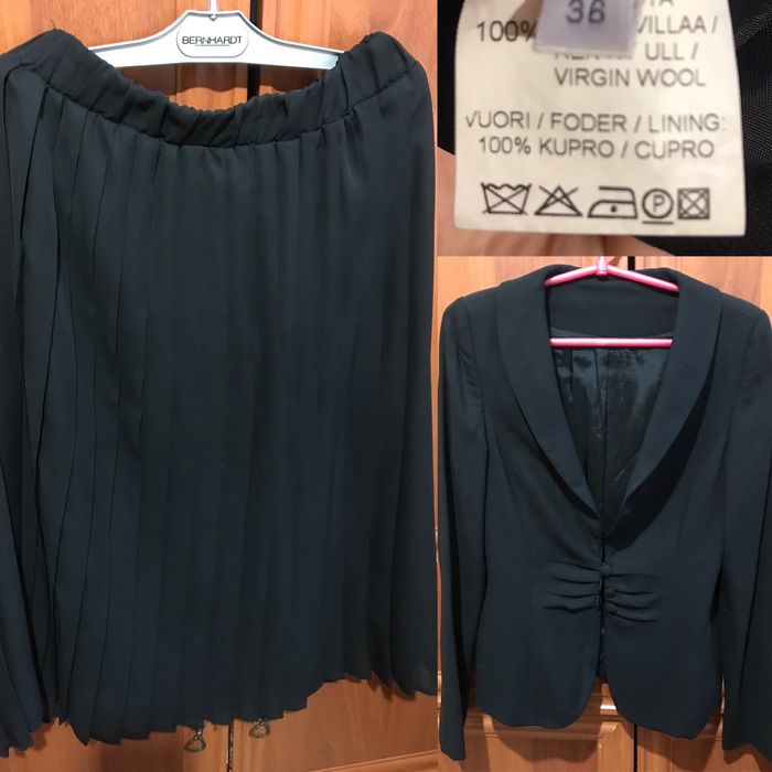 Сукня, піджак юбка плісе