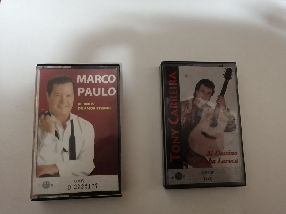 Cassetes, Marco Paulo, Tony carreira