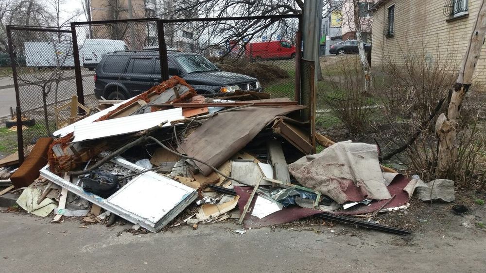 Вивіз сміття. Вывоз мусора. Договір. Акт. Чек. DAF, КамАЗ, ЗИЛ.