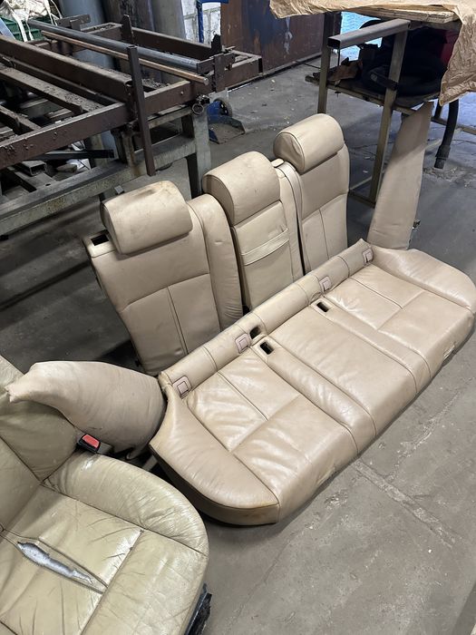 Fotele bananowa skóra bmw e39