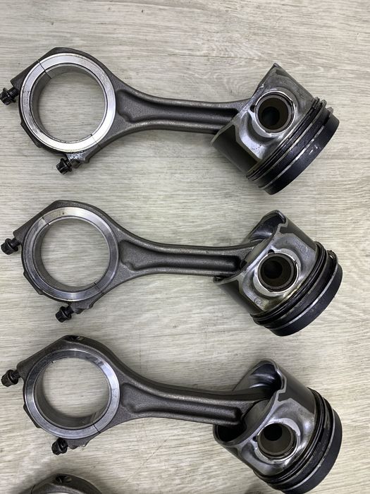 Поршень Audi A6 C6 2.7 TDI 059AB Шатун поршень Ауді А6 С6 V6 BPP бпп