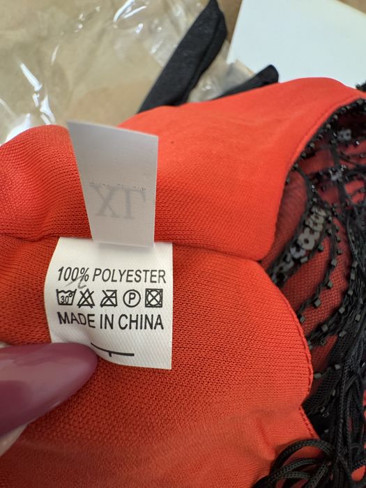 Sukienka retro lata 20. z dodatkami XL- owy zesraw